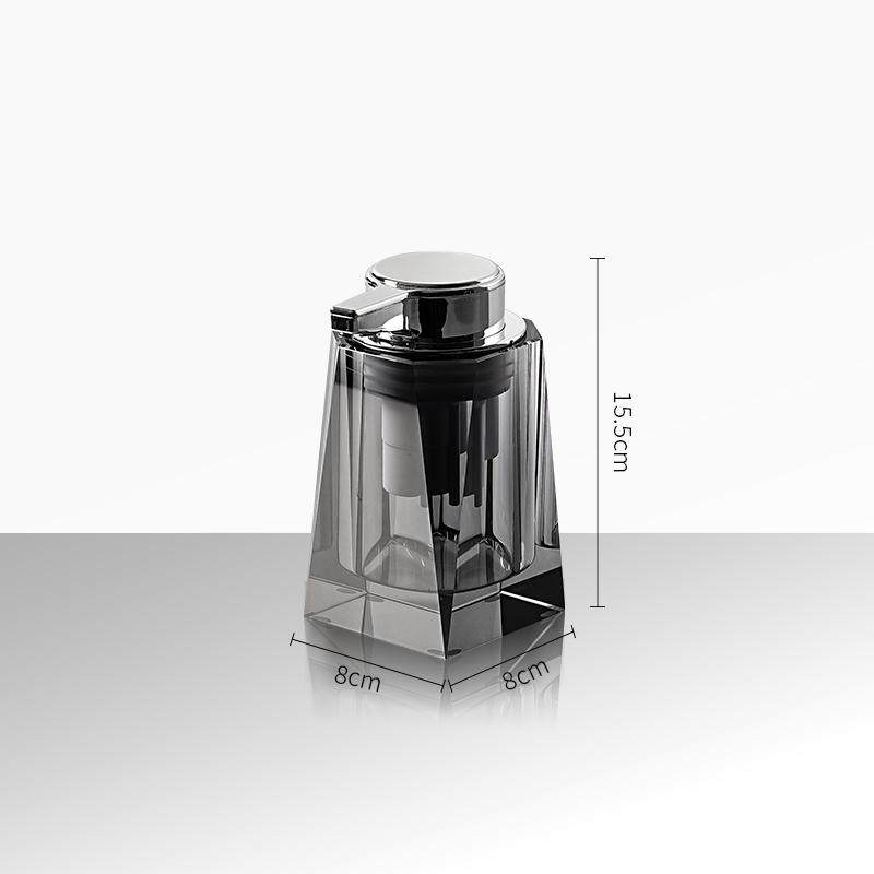 

Luxury Automatic Sensor Soap Dispenser Bottle Crystal Glass Lotion Bottle Foaming Mousse Refillable Bottle Bathroom Accessories
