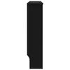 Black Radiator Cover - VidaXL - 112x19x81 Cm - MDF