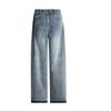 ELLASSAY Women's High-Waisted Wide-Leg Denim Jeans