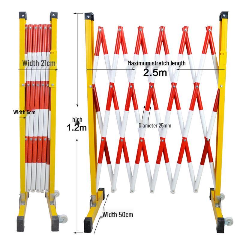 Lixin Fiberglass Telescopic Safety Barrier