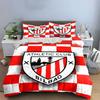 Set Biancheria da Letto Athletic Club Bilbao Set Biancheria Copripiumino Set Copripiumino Federe (1 * Copripiumino 2 * Federe, senza piumino)