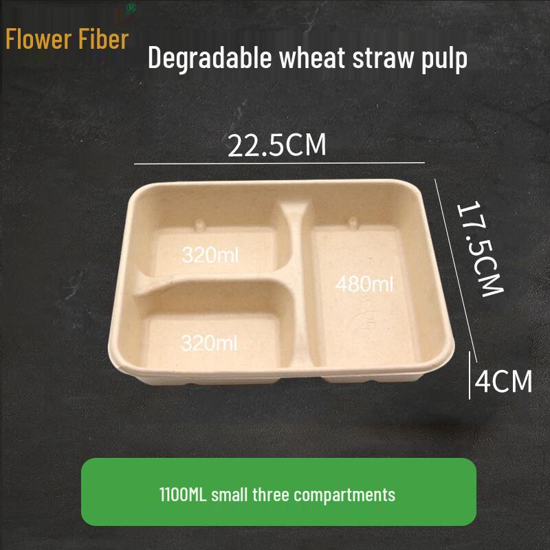 Disposable Multi-Compartment Food Container