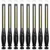 1-10pcs COB LED Flashlight Magnetic Work Light USB Rechargeable Torch Portable Lantern Inspection Light Camping Car Repair Lamp