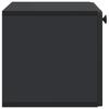 Wall Mounted TV Cabinet Black 59.5 x 31 x 30 cm