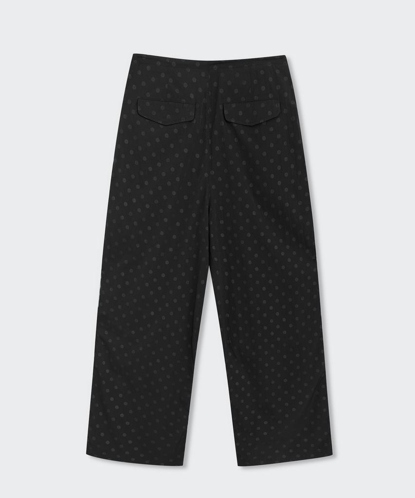 MUSINSA STANDARD WOMAN Women'S Polka Dot Parachute Pants [Black]