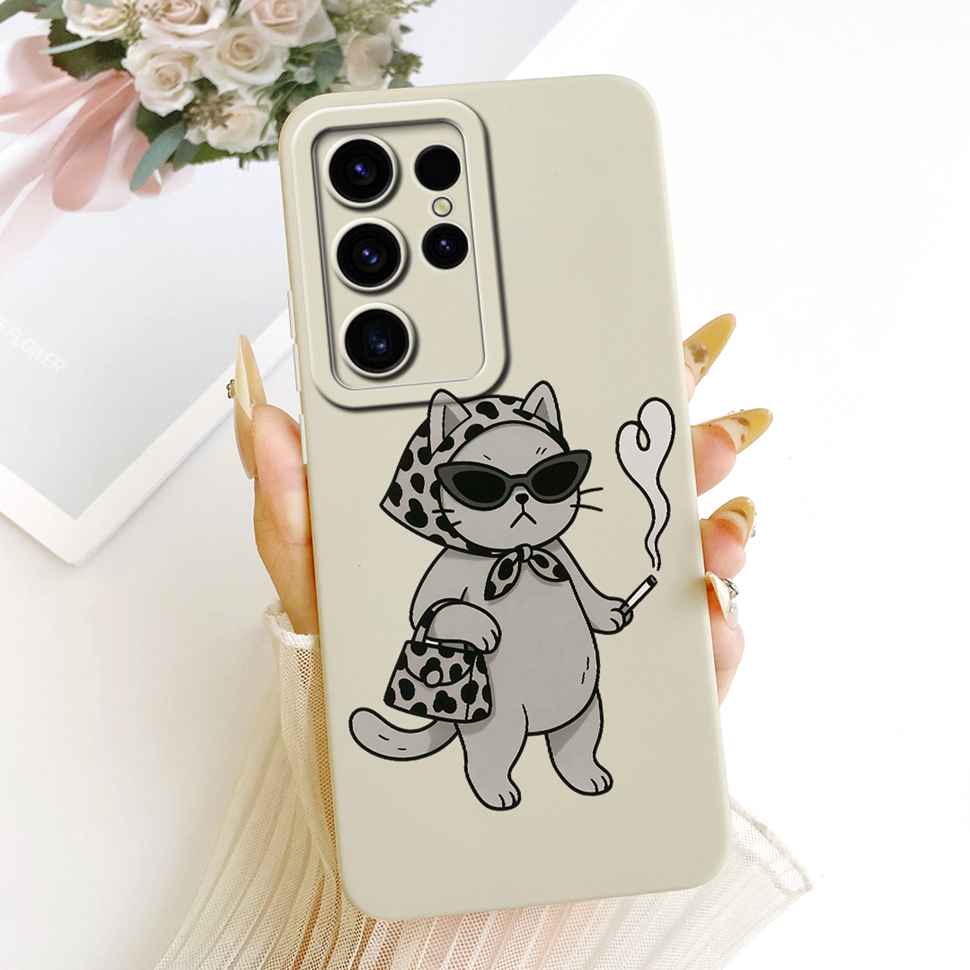 For Samsung Galaxy S25 Ultra 5G Case Fashion Cartoons Soft Silicone Cover For Samsung S25 Ultra SM-S938B SM-S938B/DS Phone Cases