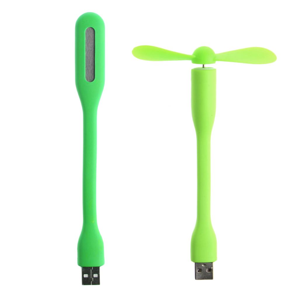 Ventilator USB Flexibil Portabil Mini Ventilator USB 5V cu Lămpi Lumină LED USB Pentru Baterie Externă Laptop Gadget de Vară