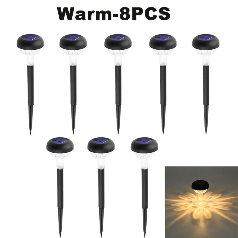 10Packs Solar Outdoor Lights, LED Solar Powered Garden Lights, IP65 Waterproof Solar Pathway Lights For Yard/ Landscape