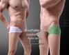 Herren Nylon 3D Beutel Boxer Briefs - Atmungsaktiv & Bequem Unifarbend
