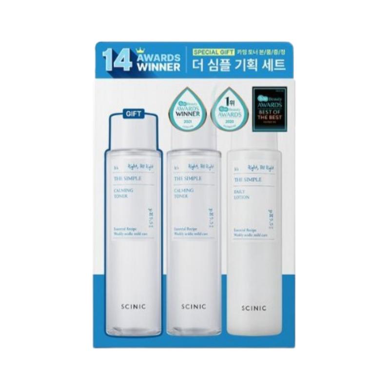 CYNIC The Simple Skincare 2-Piece Set (145ml Toner X2 + 145ml Lotion)