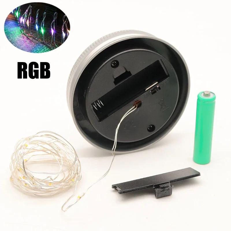 Solar Led Bottle Light Cap Outdoor Colorful Led Tinsel Garden Fairy Lights Garland Waterproof Wedding Christmas Holiday Decor