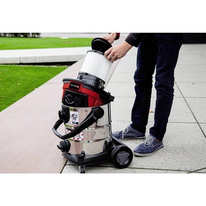 Einhell Nass-Trockensauger-Zubehör Faltenfilter für Staubklasse L 2351126 Filtre pour aspirateur