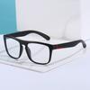Photochromism Square Glasses Women Men Exquisite Luxury Eyewear Outdoor Driving Female Male Blue Light Blocking Glasses,