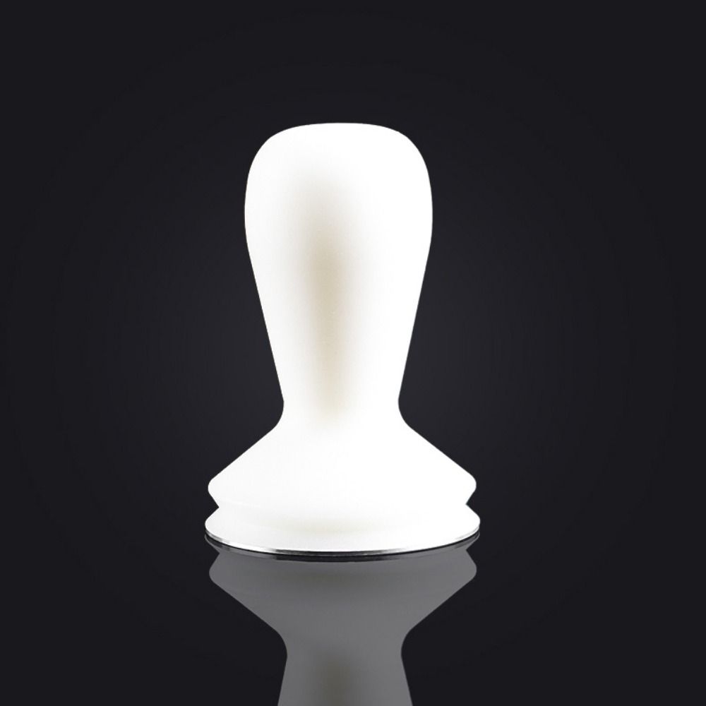 51/58MM Espresso Coffee Tamper Stainless Steel Base Ergonomic Handle DIY Coffee Tool Wooden Handle Durable Pressure Hammer Cafe