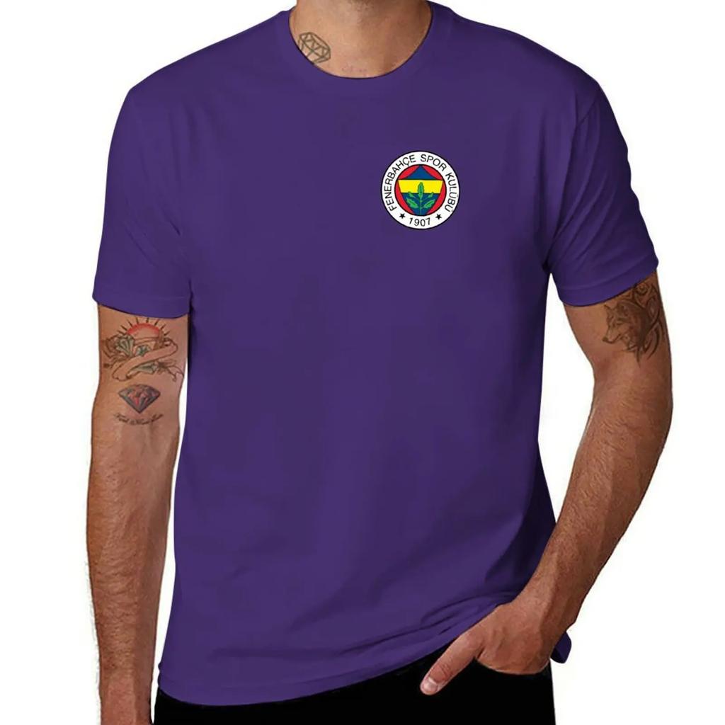 Fenerbahce T-Shirt Plus Sizes Vintage Graphic Tee Street Wear Vintage Anime Shirt Mens T Shirt