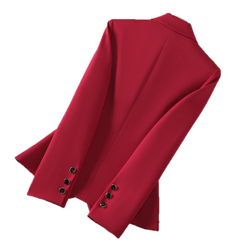 Women's 2025 Spring/Autumn Blazer - Fashionable Versatile Workwear