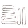X6HE Heavy Duty 10 Pieces Safety Pins Silver Tone for Sharp Safe Pin DIY Sewing