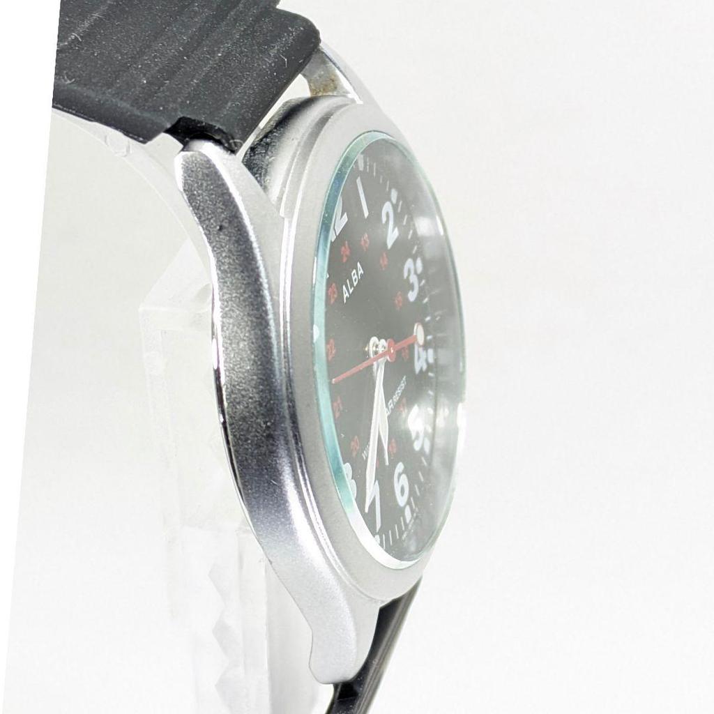 [USED] SEIKO ALBA Men's Battery Strap Replacement Working Q-62