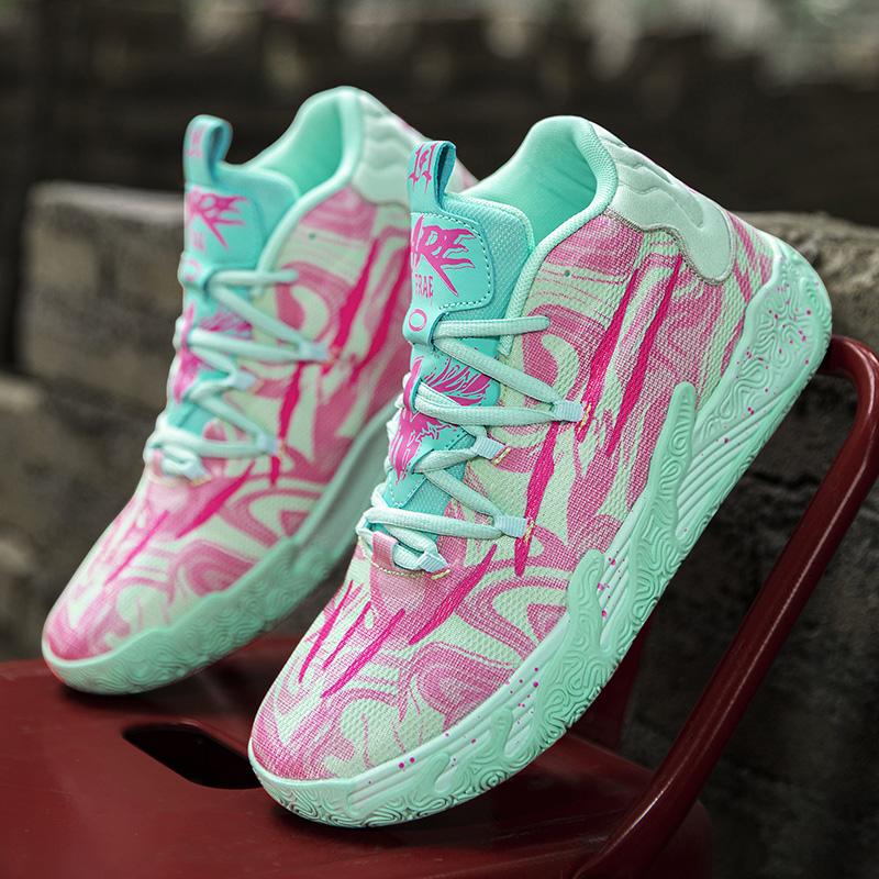 2024 New Men Woman Basketball Shoes Cushioned Comfort Soft Indoor Training Shoes Street Basketball Boots Multi Functional Sneake