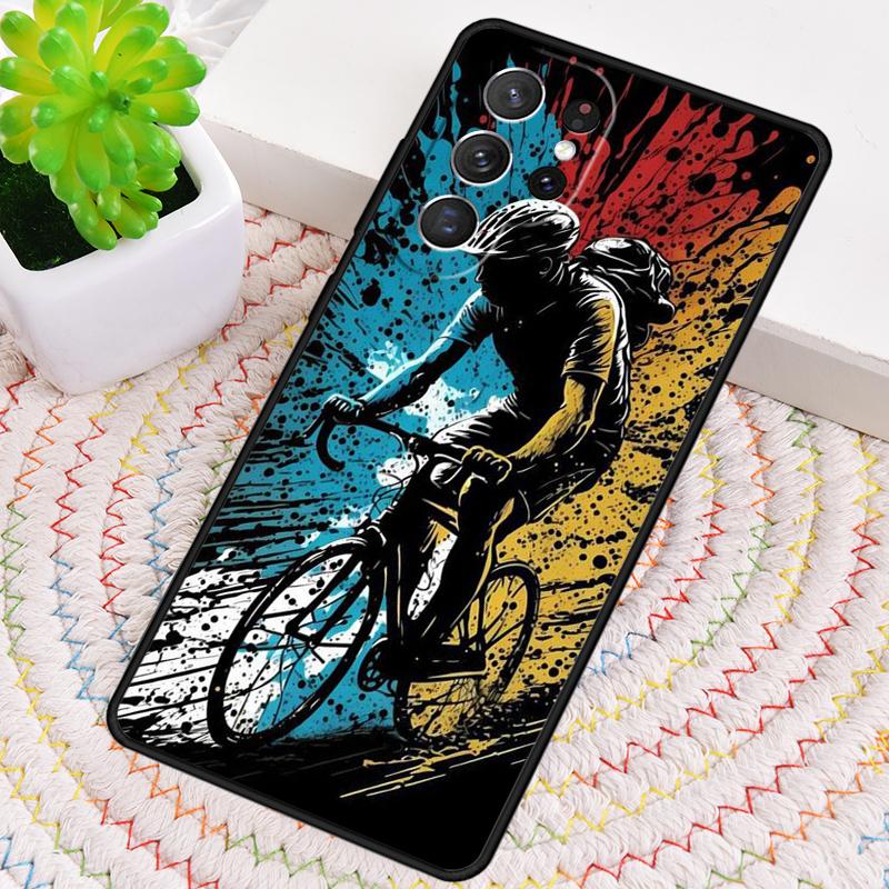 Cycling Bike Phone Case for Samsung Galaxy Note 10 Pro S26 Ultra S23 S24 FE S25 S21 S22 PLUS Shockproof Cove