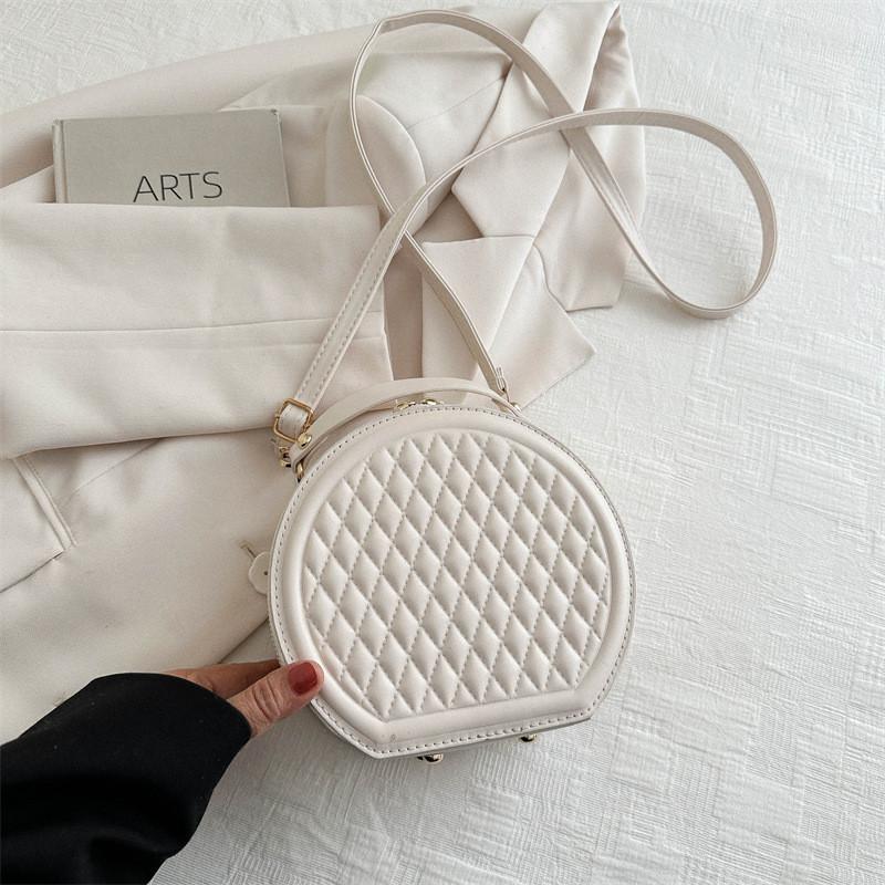 Trendy Street Style 2024 Round Crossbody Bag For Women In Fashionable Colors