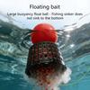 Professional Baits Dispenser With Removable Floating Ball For Convenient Maintenance And Spreading of Baits In Fishing