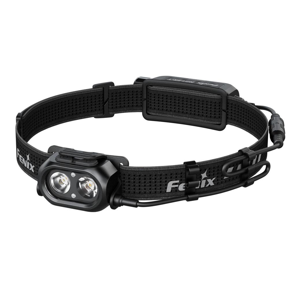 Fenix 1300 for Outdoor and Working in Conditions HP12R-T Headlamp, Lumens, USB-C Rechargeable, Running, Activities, Low-Light (Black)