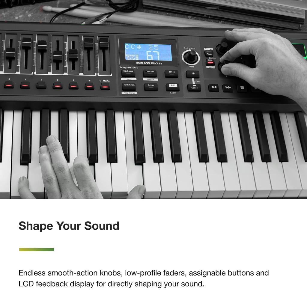 NOVATION IMPULSE 49 MIDI 49-Key Keyboard/Controller