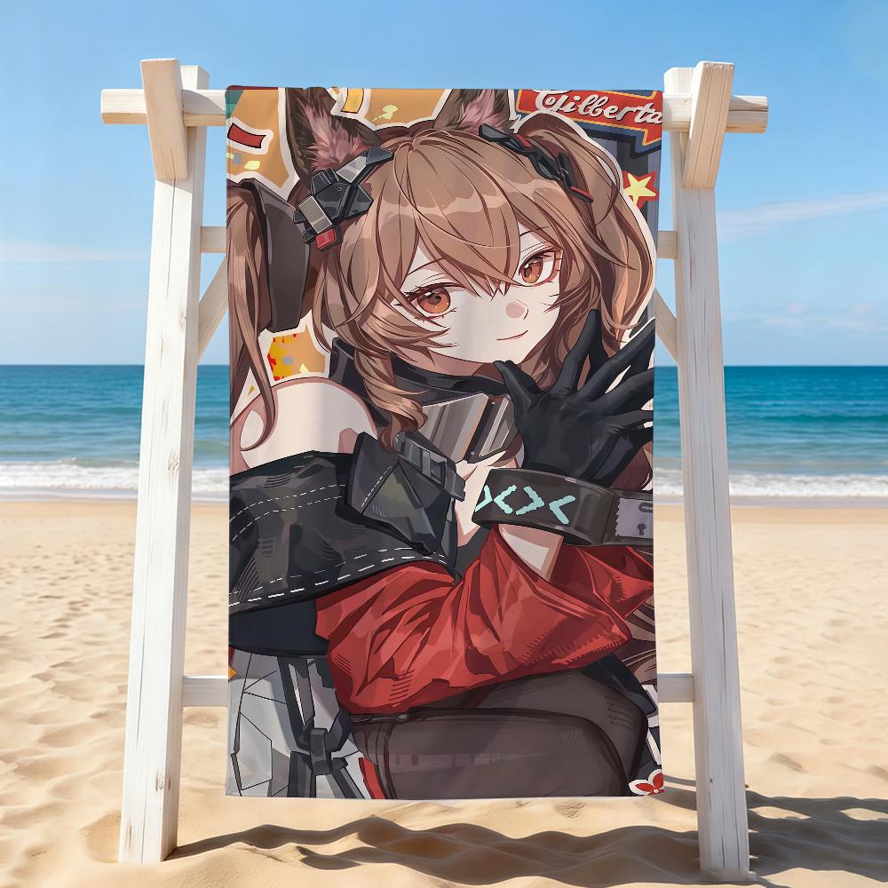 Game Arknights Endfield Gilberta Towel Drying Bath Towel Applicable To Light Swimming Camping Yoga Beach Out
