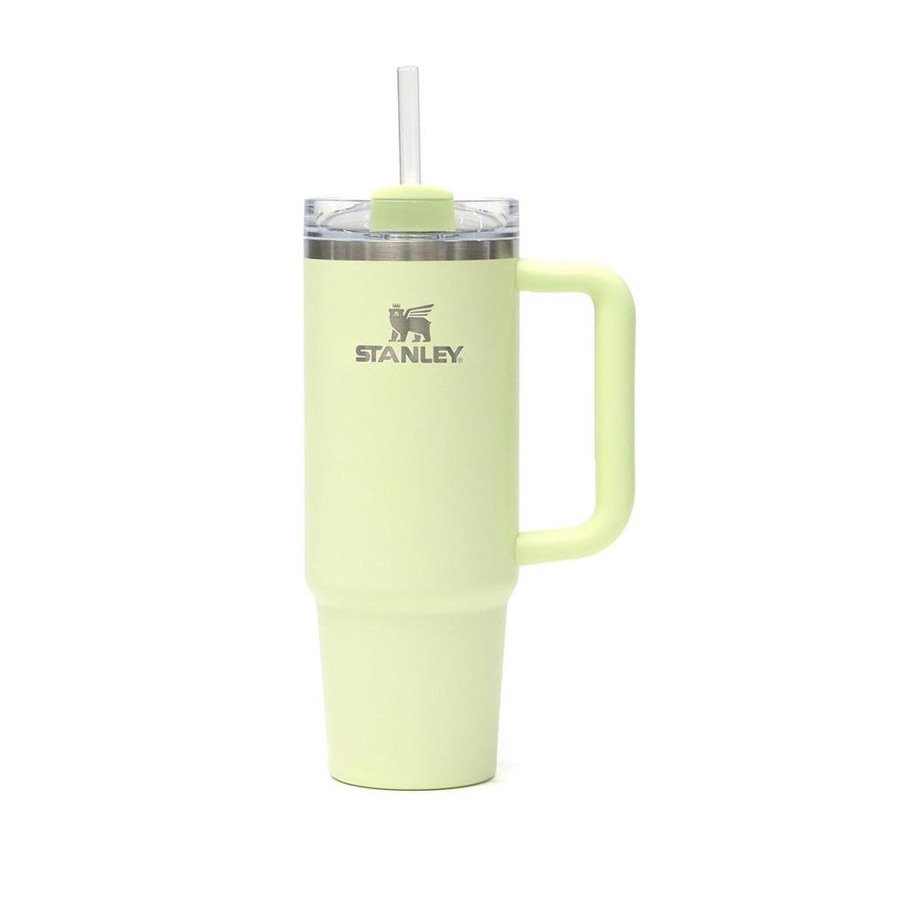 Stanley Vacuum Slim Pale Lime H2.0 Quencher, 0.88L Tumbler, 10-10827/10-11825,