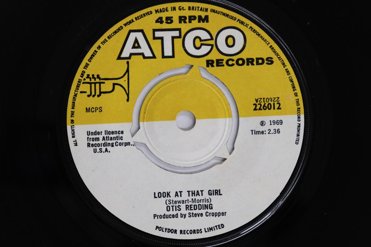 

7inch Record OTIS REDDING - Look At That Girl / That s A Good I 226012 ATCO RECORDS 1969 UK Soul/Funk Used