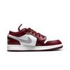 Air Jordan 1 Low GS Cherrywood Red Kids Sneakers White Cement-Grey 553560-615