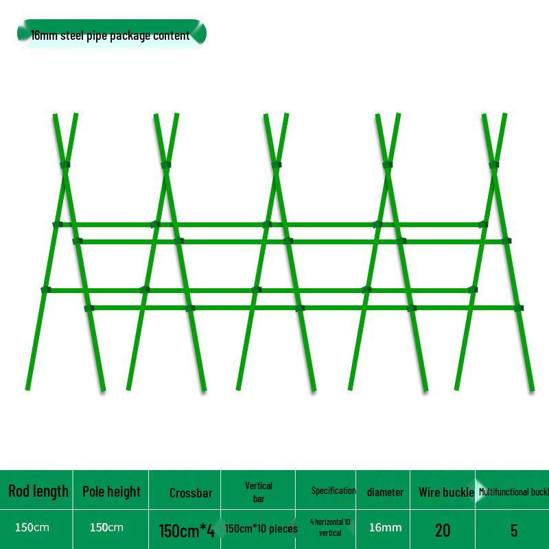 Vegetable Garden Climbing Support: Bean, Cucumber, and Runner Bean Trellis Frame