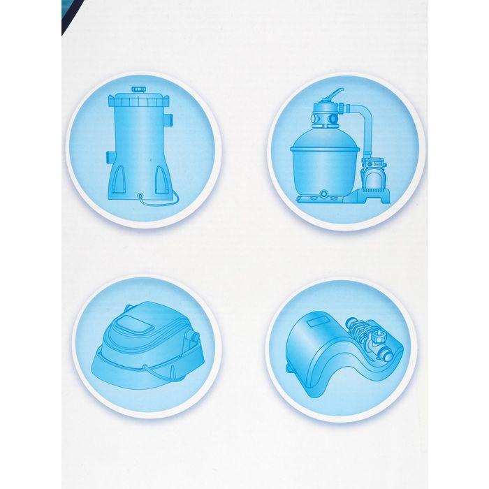 Tuyau de rechange - Bestway - Flowclear - 3 m - Blanc - Polyéthylène