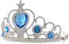 Princess Tiara Diadem with Blue Stones