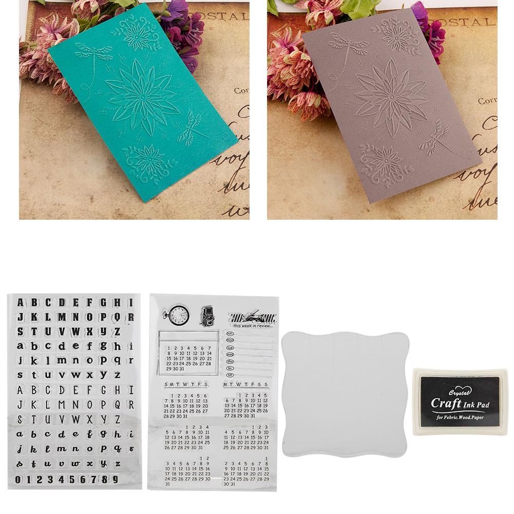 Transparent Clear Silicone Stamp  Hand Account Scrapbook Photo Album Decorative Calendar