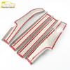Yuexiang V7 Stainless Steel Sill Trim Sticker - Anti-Scratch Bumper Welcome Pedal Accessory
