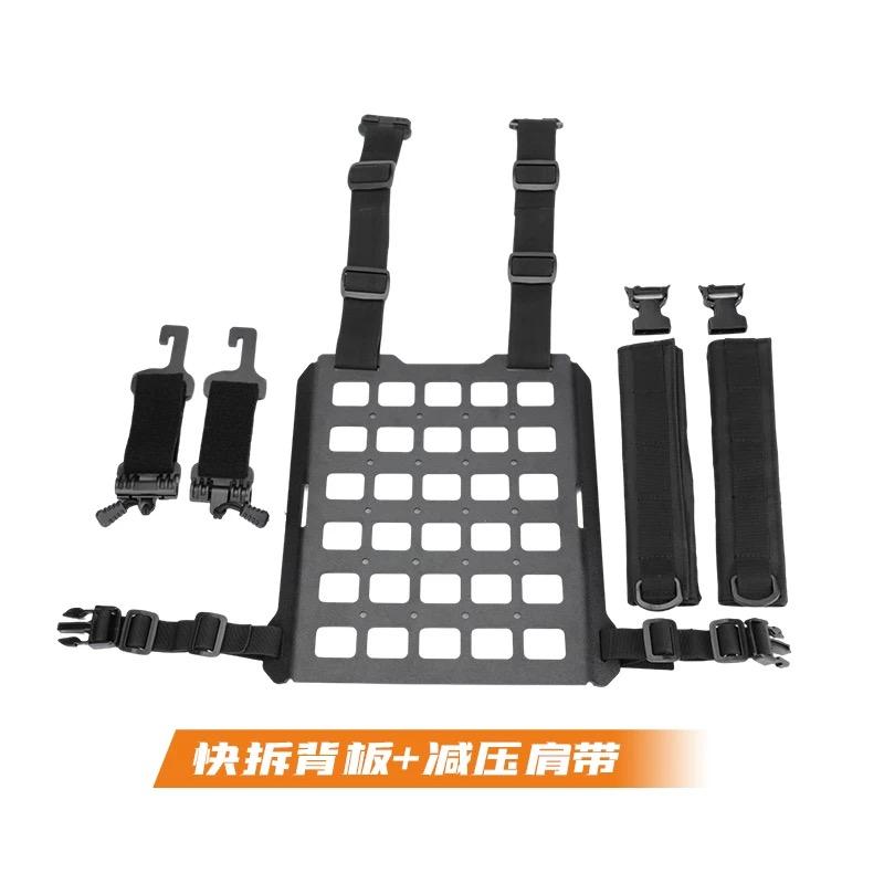 Multifunction Quik Detachable Tactical Vest Hanging Panel Organizer Outdoor Tactical Functional MOLLE Wearable Hanging Board