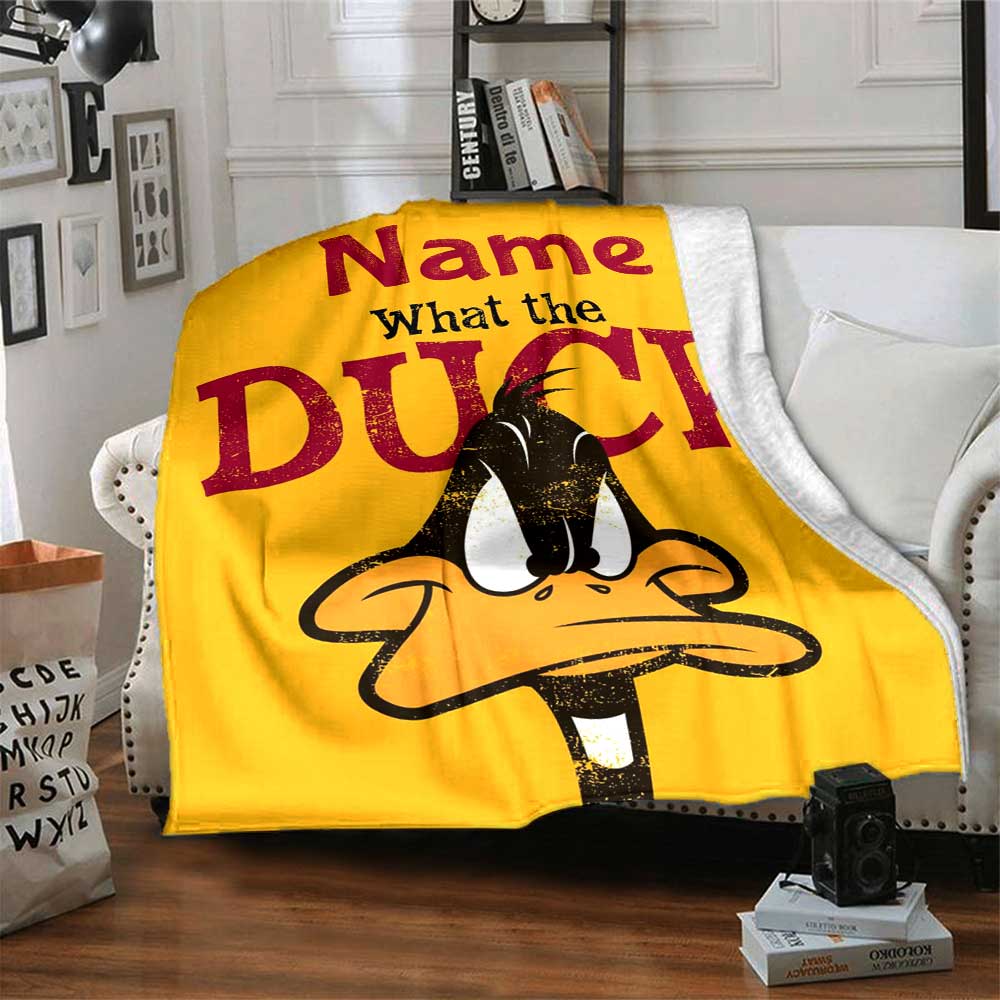 Warner Bros. Movies (16) Personalized Text Blanket Throw Customizable Blanket Comfortable Perfect for Sofa Livingroom Living Room Bedding