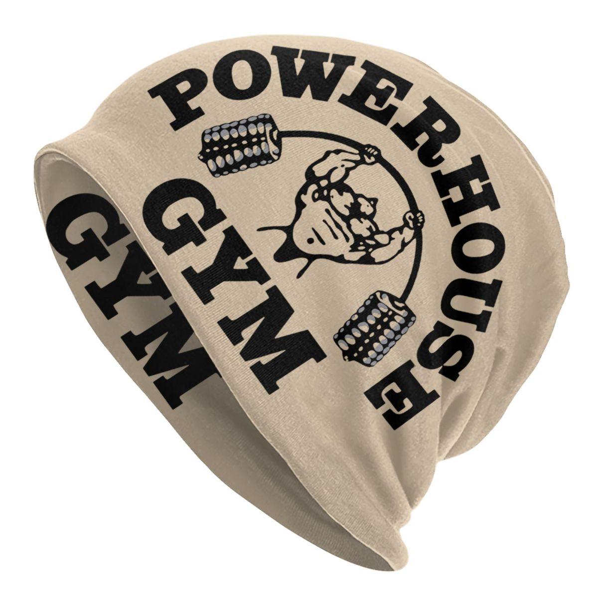 

Powerhouse Gym Skullies шапочки шапки для унисекс женщин унисекс зимняя теплая вязаная шапка для взрослых Бодибилдинг Фитнес Мышцы Капот Шапки One Size