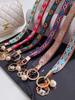 Retro Cell Phone Necklace Strap Detachable Anti-lost Lanyard Charm Chain Pendant Keychain for All Mobile Phone Case Accessories