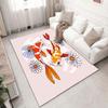 Japanese Luxury Koi Fish Flowers Pattern Living Room Anti Slip Area Carpet Bathroom Mat Doormat Bedroom Outdoor Mat Home Decor