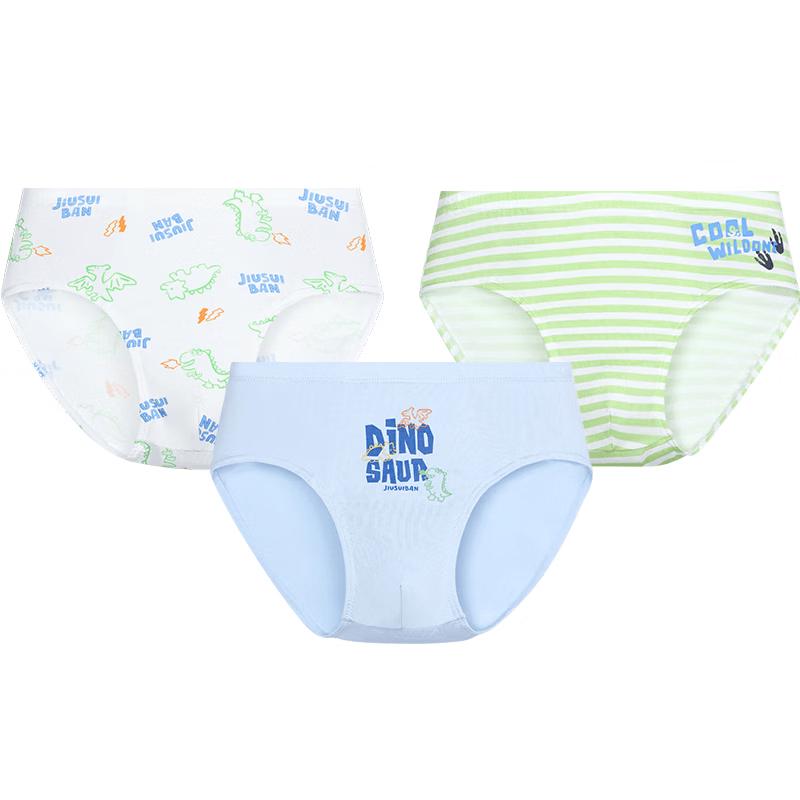Boys  7A Antibacterial Cooling Cartoon Print Briefs 120
