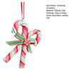 Christmas Lollipop Ornament Colorful Polymer Clay Peppermint Candy Cane Hanging Decoration Xmas Tree Holiday Party Home Decor Festival Gift