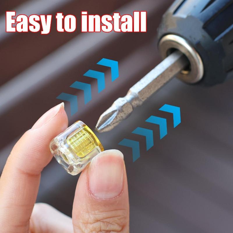 Powerful Magnetic Ring Strong Magnet Screw Rings Holder For Electric Screwdriver Drill Bits Magnetizer Screwdriver Accessories