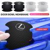 Carbon Fiber Car Door Bowl Handle Anti-Scratches Sticker For F SPORT ES RX NX LS UX LM LX GX LC RZ IS CT GS RC HS SC TX LB