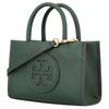 Tory Burch Ella Bio Magnetic Snap Adjustable Detachable Shoulder Strap Tote Bag Shopping Bag Crossbody Handbag Mini Women Tote Basil-Green 145613-312