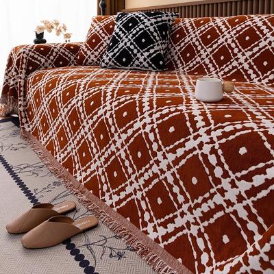 Sommer Chenille Ethnischer Stil Camping Picknick Sofa Überwurf Funda Sofa Böhmisch Sofa Überwürfe Matten Decken