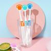 4 Pack Cost-Effective Silicone Tongue Scraper Food Grade Safe Oral Care Tool for Whole Family Daily Dental Care