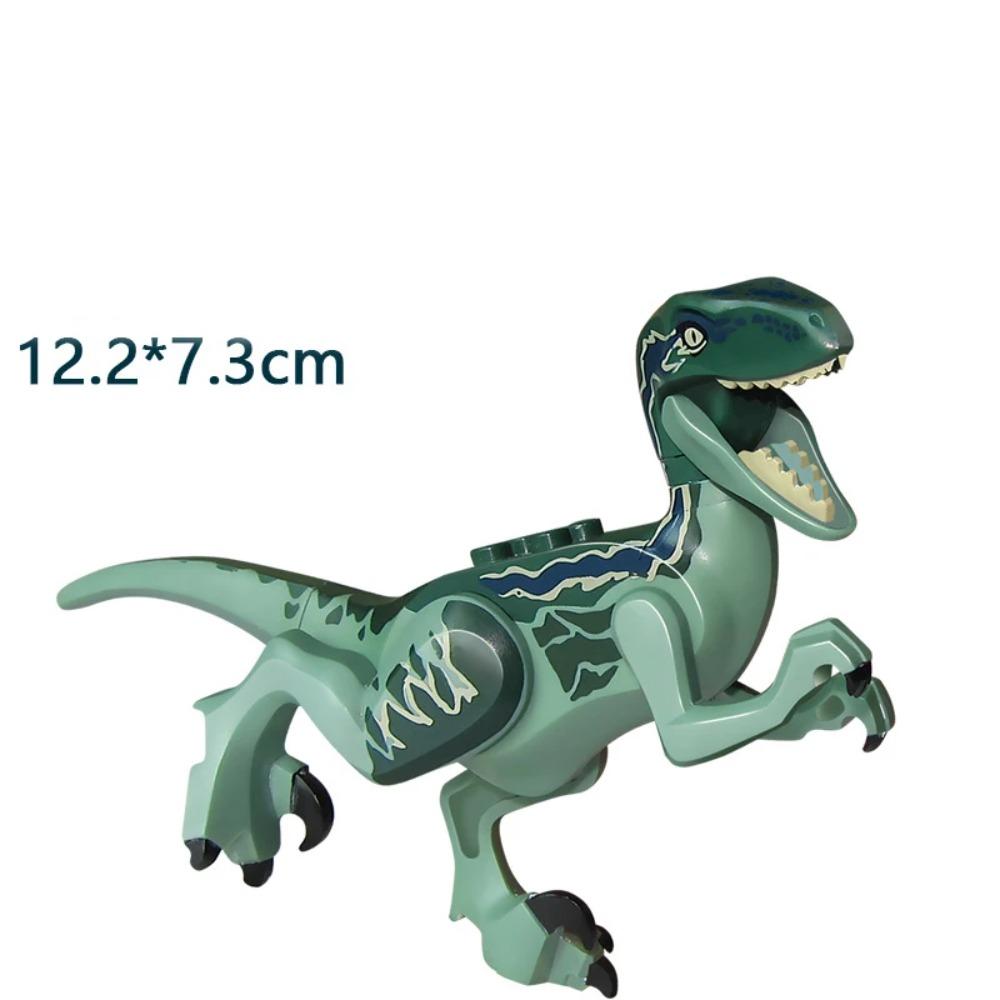 Jurassic Dinosaurier DIY Bausteine Velociraptor Velociraptor Rex Tyrannosaurus Pterosaurier Dilophosaurus Zubehör Steine Spielzeug